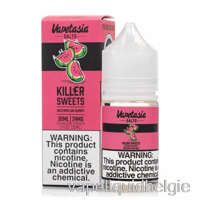 Vape België Watermeloen Gummy - Vapetasia-zouten - 30ml 24mg